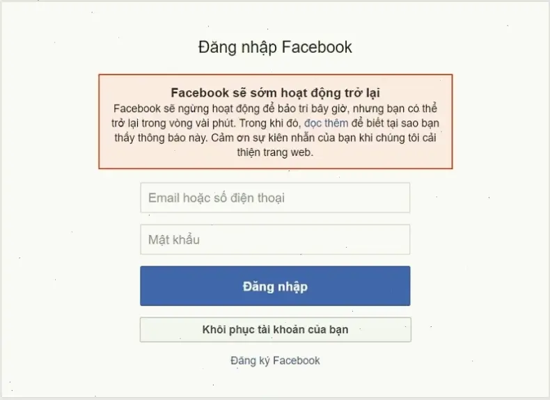 Nguyên Nhân Chính Khiến Máy Tính Không Truy Cập Được Facebook