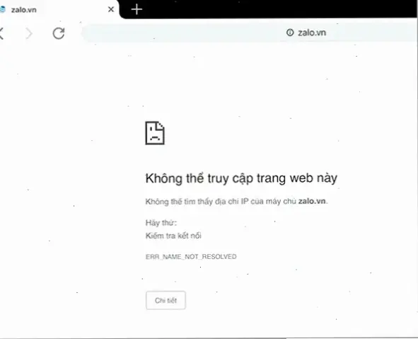 Nguyên Nhân Chính Khiến Máy Tính Không Vào Được Zalo