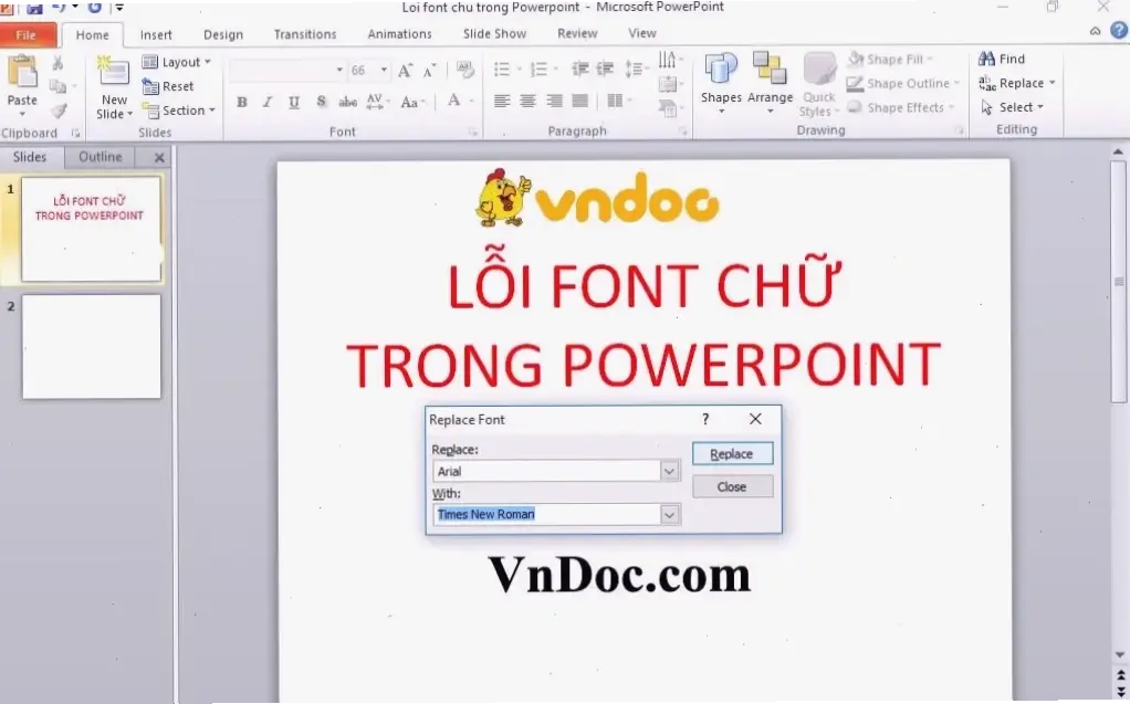 Nguyên Nhân Phổ Biến Của Lỗi Font Trong PowerPoint