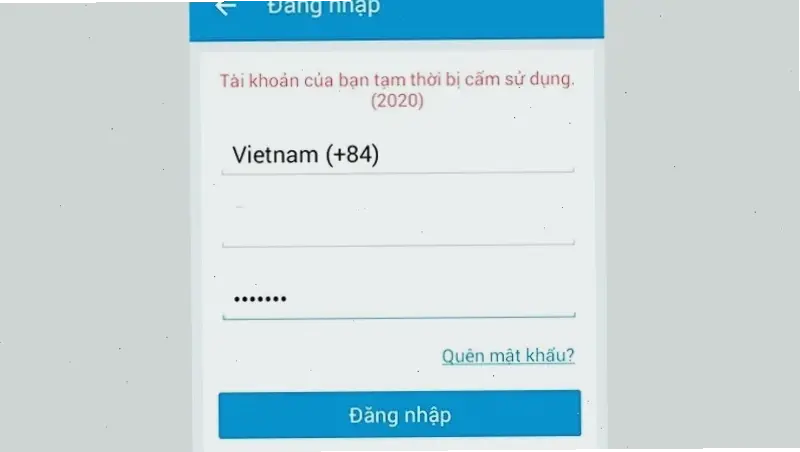 Nguyên nhân phổ biến gây lỗi không đăng nhập Zalo trên điện thoại