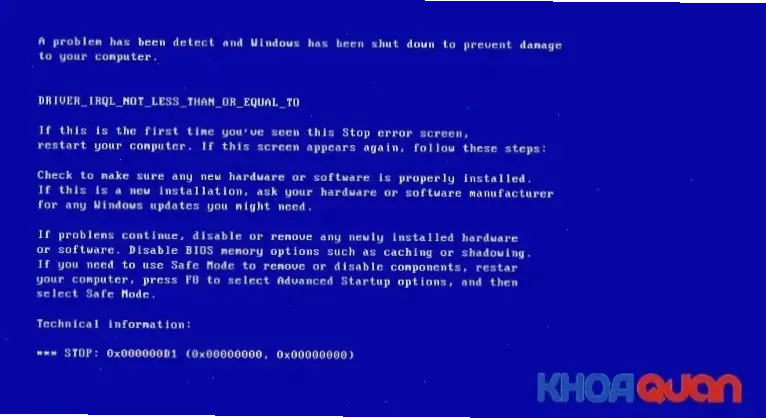 Nguyên nhân phổ biến