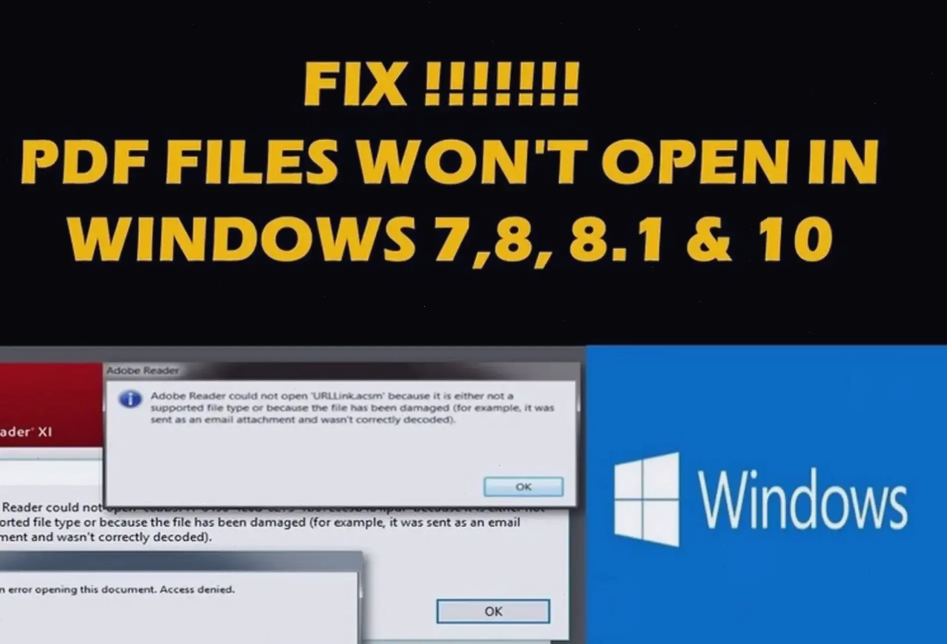 Những Sự Thật Bất Ngờ Về Lỗi File PDF