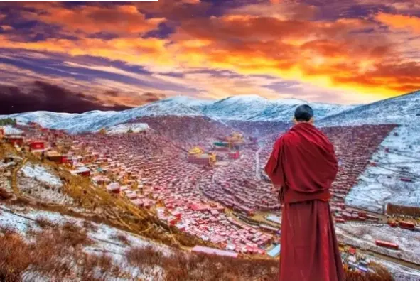 Phật Tây Tạng phong cách tối giản: Thiết kế sạch sẽ, tinh tế, giúp tập trung vào bản chất tâm linh thực sự.