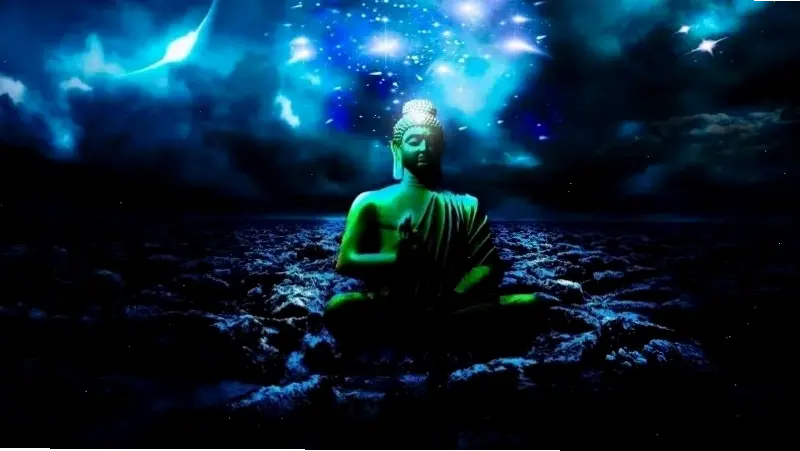 Phật Thích Ca tỏa sáng rực rỡ, ánh sáng dẫn dắt tâm hồn đến với sự bình an và năng lượng tích cực trong cuộc sống hàng ngày.