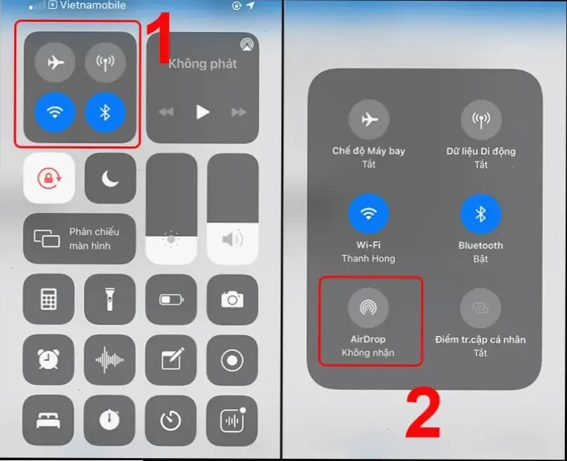 Phương Pháp 1: Sử Dụng AirDrop