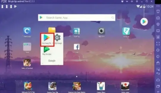 Phương pháp 2: Sử dụng emulator để chạy ứng dụng