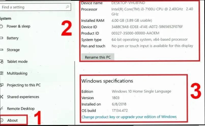 Phương Pháp Chung Để Kiểm Tra Cấu Hình Laptop
