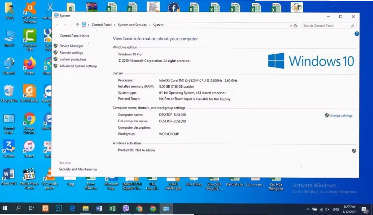 Phương pháp cơ bản để kiểm tra tên laptop