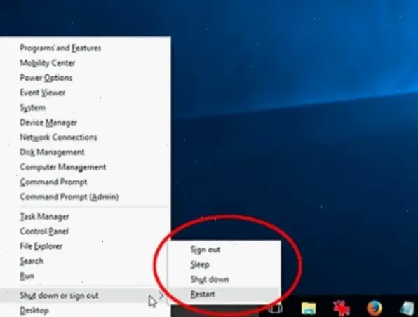 Phương pháp cơ bản để tắt laptop Acer