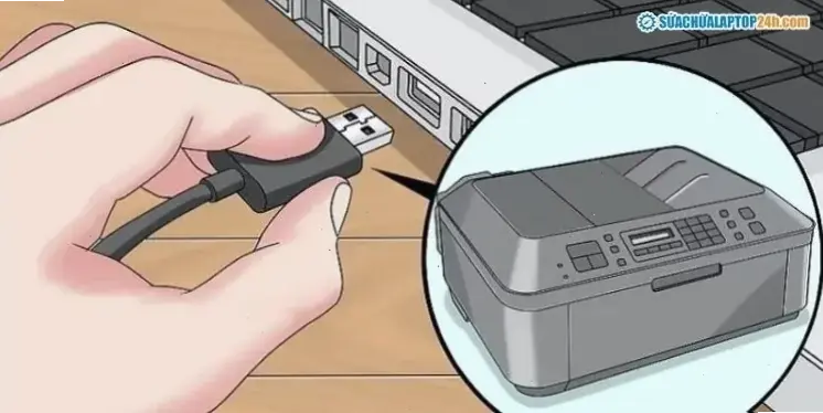 Phương pháp kết nối qua USB