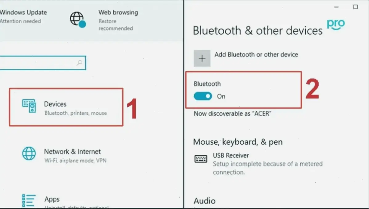 Phương Pháp Không Dây: Bluetooth Và Wi-Fi