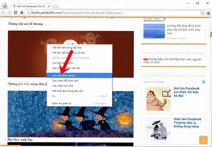 Phương pháp tải ảnh từ trình duyệt web