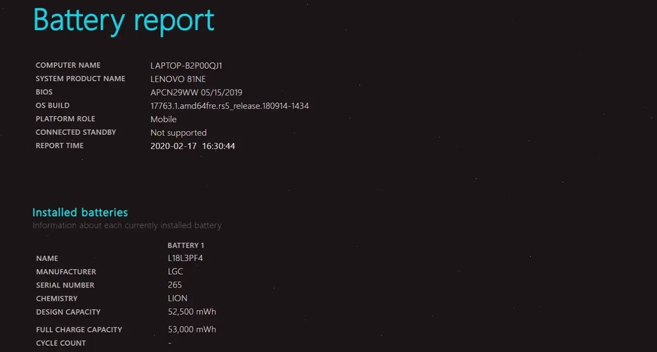 Sai lầm thường gặp khi kiểm tra và sử dụng pin laptop