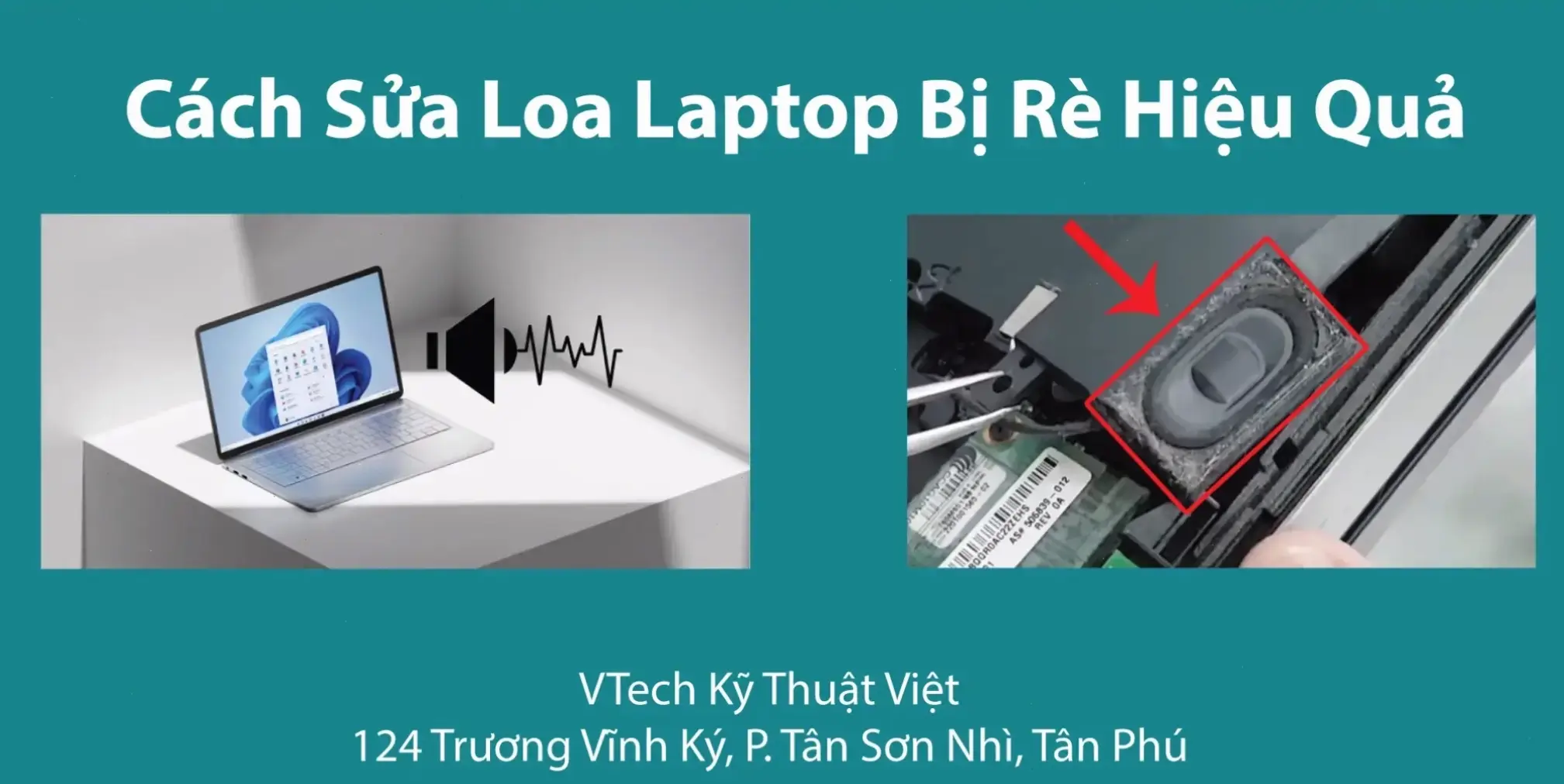 Sai lầm thường gặp khi sửa loa laptop bị rè