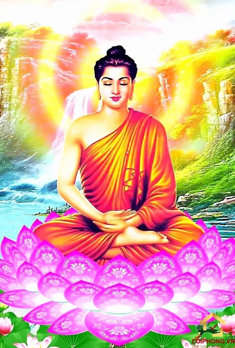 Tác phẩm nghệ thuật Phật Thích Ca kết hợp hiện đại và cổ điển, khơi dậy sự sáng tạo và bình an cho tâm hồn bạn.