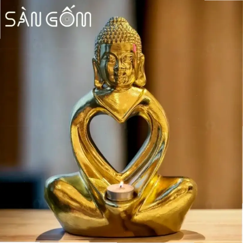 Tác phẩm nghệ thuật Tượng Phật ngọc trai, kết hợp tinh tế văn hóa và sáng tạo, truyền cảm hứng sâu sắc.