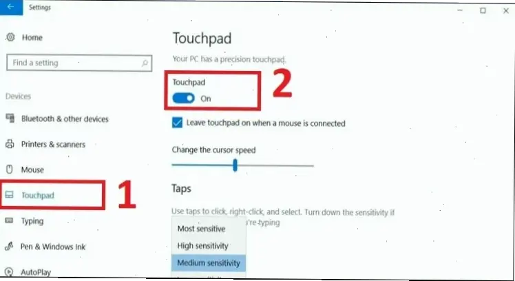 Tại sao nên tắt chuột cảm ứng trên laptop?