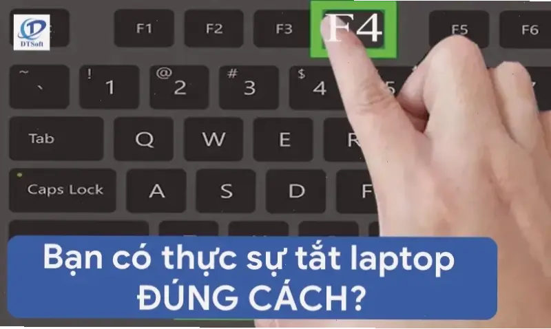 Tầm quan trọng của việc tắt laptop đúng cách