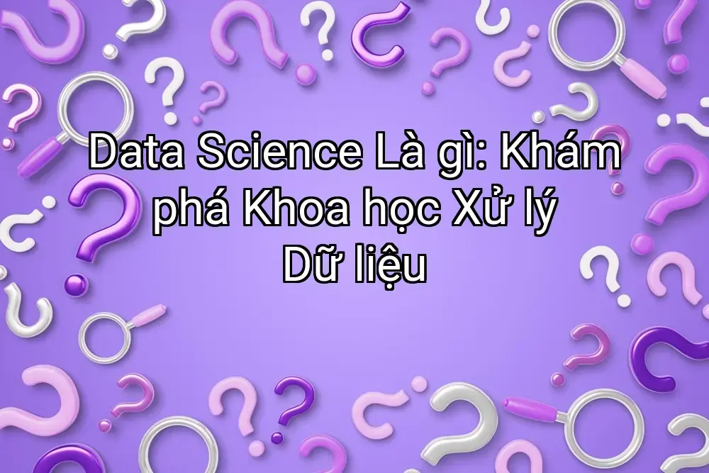 Data Science Là gì: Khám phá Khoa học Xử lý Dữ liệu