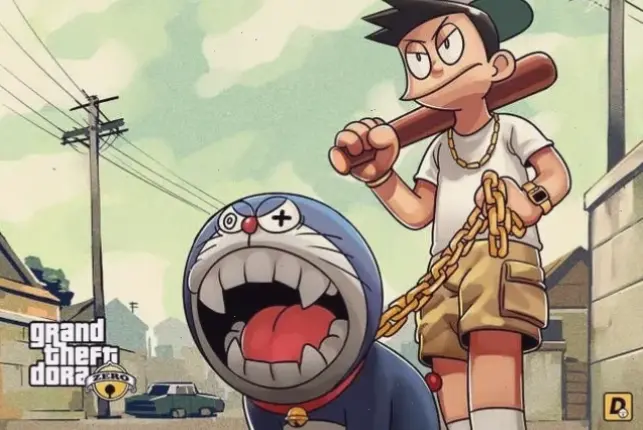 Thành phố GTA V về đêm lung linh ánh đèn, hứa hẹn những cuộc phiêu lưu đầy hấp dẫn.