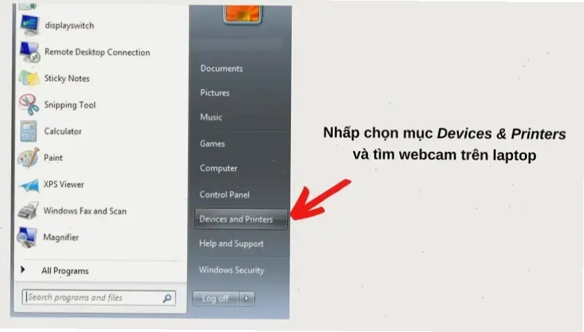 Tìm Hiểu Về Camera Trên Laptop Windows 7
