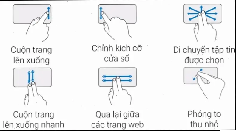 Tổng Quan Về Touchpad Trên Laptop Dell