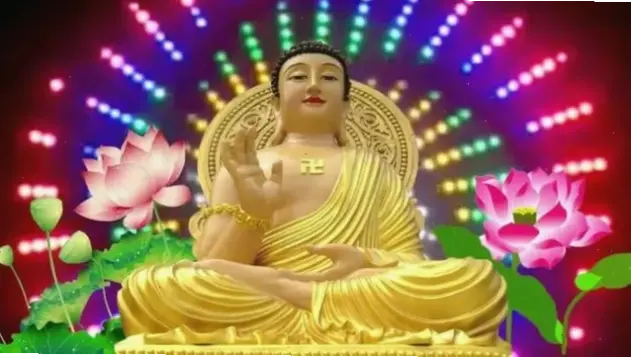 Tranh A Di Đà ánh sáng đẹp mê hồn, khơi dậy sự thanh tịnh và năng lượng tích cực trong cuộc sống hàng ngày.