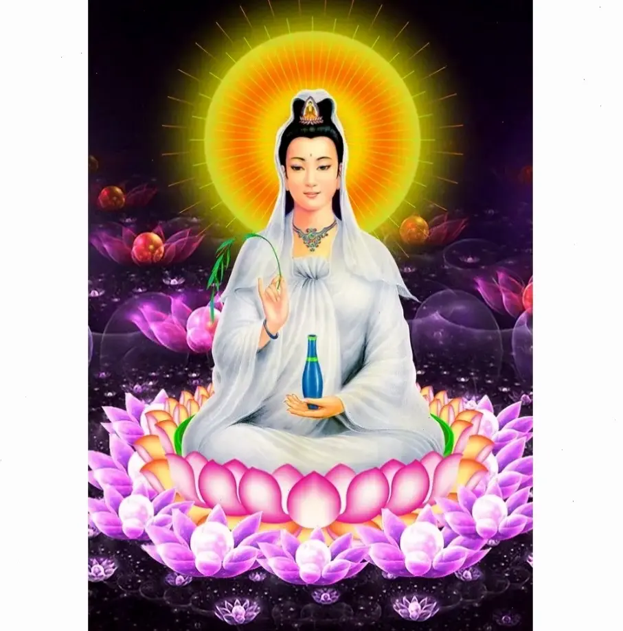 Tượng Phật ngọc trai tỏa sáng huyền ảo, mang đến sự bình an và năng lượng tích cực cho không gian sống của bạn.