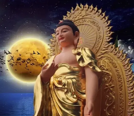 Tượng Phật Thích Ca cầm ngọc tinh xảo, biểu tượng lòng từ bi và giác ngộ sâu sắc.