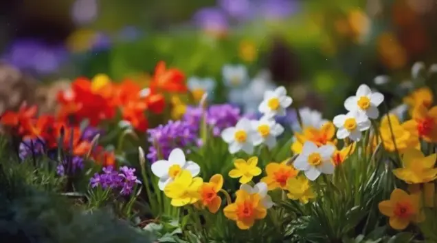 Vườn hoa thủy tiên rực rỡ, nơi thiên nhiên khoe sắc và mang lại cảm hứng bất tận.