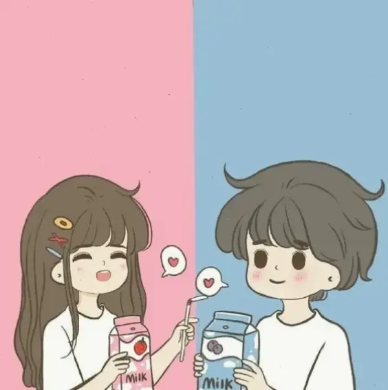 Avatar couple lãng mạn – Chuyện tình ngọt ngào, biểu tượng hoàn hảo để làm mới profile và truyền cảm hứng yêu đương!