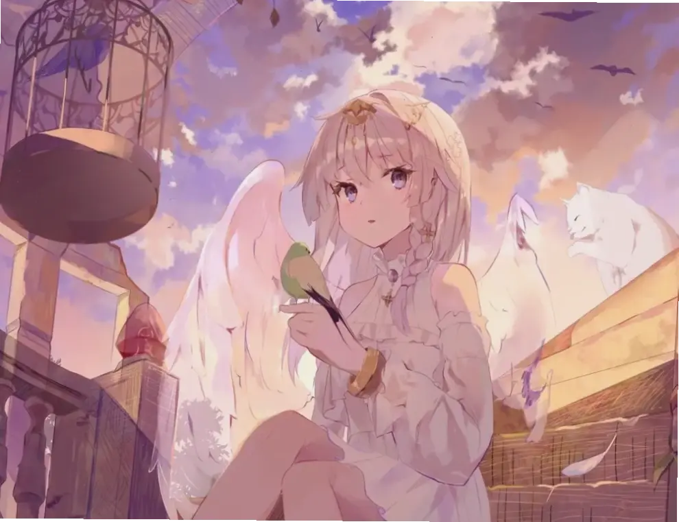 Avatar đôi cánh thiên thần mang đến sự tự do bay bổng và vẻ đẹp huyền ảo, biến profile bạn thành biểu tượng hoàn hảo!