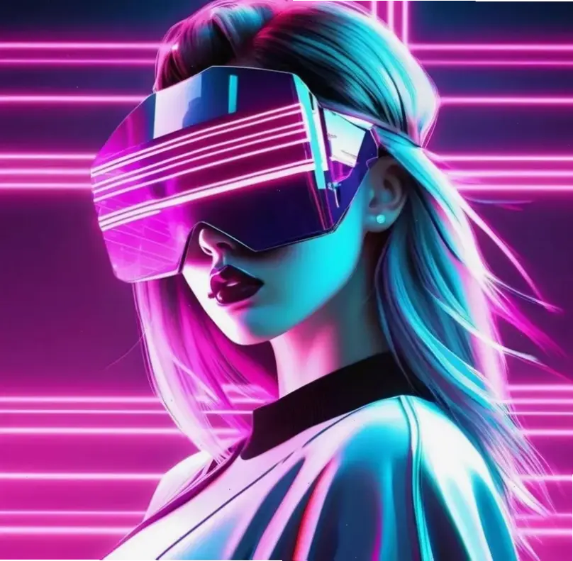 Avatar neon ngầu đang làm mưa làm gió, mang phong cách neon rực rỡ và năng lượng bùng nổ cho bạn!