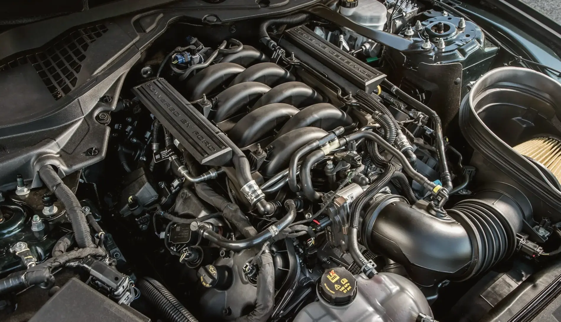 Ford Mustang 5.0L Engine mang sức mạnh bùng nổ và độ bền vượt trội, biến mỗi chuyến đi thành cuộc phiêu lưu.