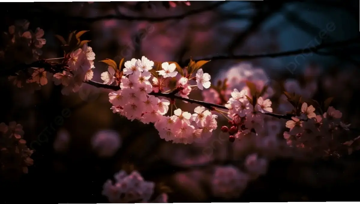 Hoa anh đào bó hoa là món quà tinh tế, thể hiện tình cảm sâu lắng với sắc hồng dịu dàng và tươi mới.