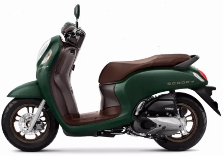 Honda Scoopy 110cc Motorcycle với động cơ 110cc tiết kiệm, tốc độ mượt mà và phong cách trẻ trung!