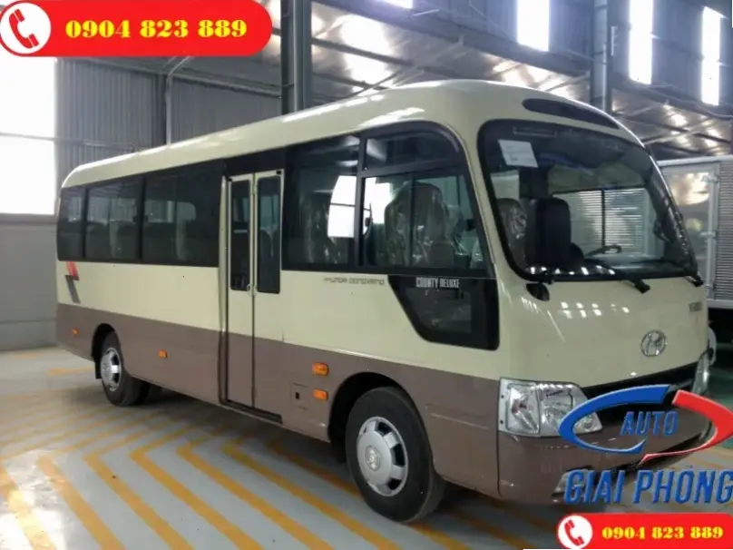 Hyundai County Premium Vehicle mang đến sự sang trọng, công nghệ tiên tiến và hiệu suất vượt trội cho trải nghiệm lái xe đẳng cấp.