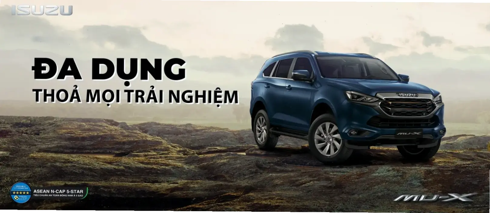 Isuzu MU-X 2023 Model vẫn là biểu tượng của độ bền và hiệu suất đáng tin cậy, lý tưởng cho mọi hành trình.