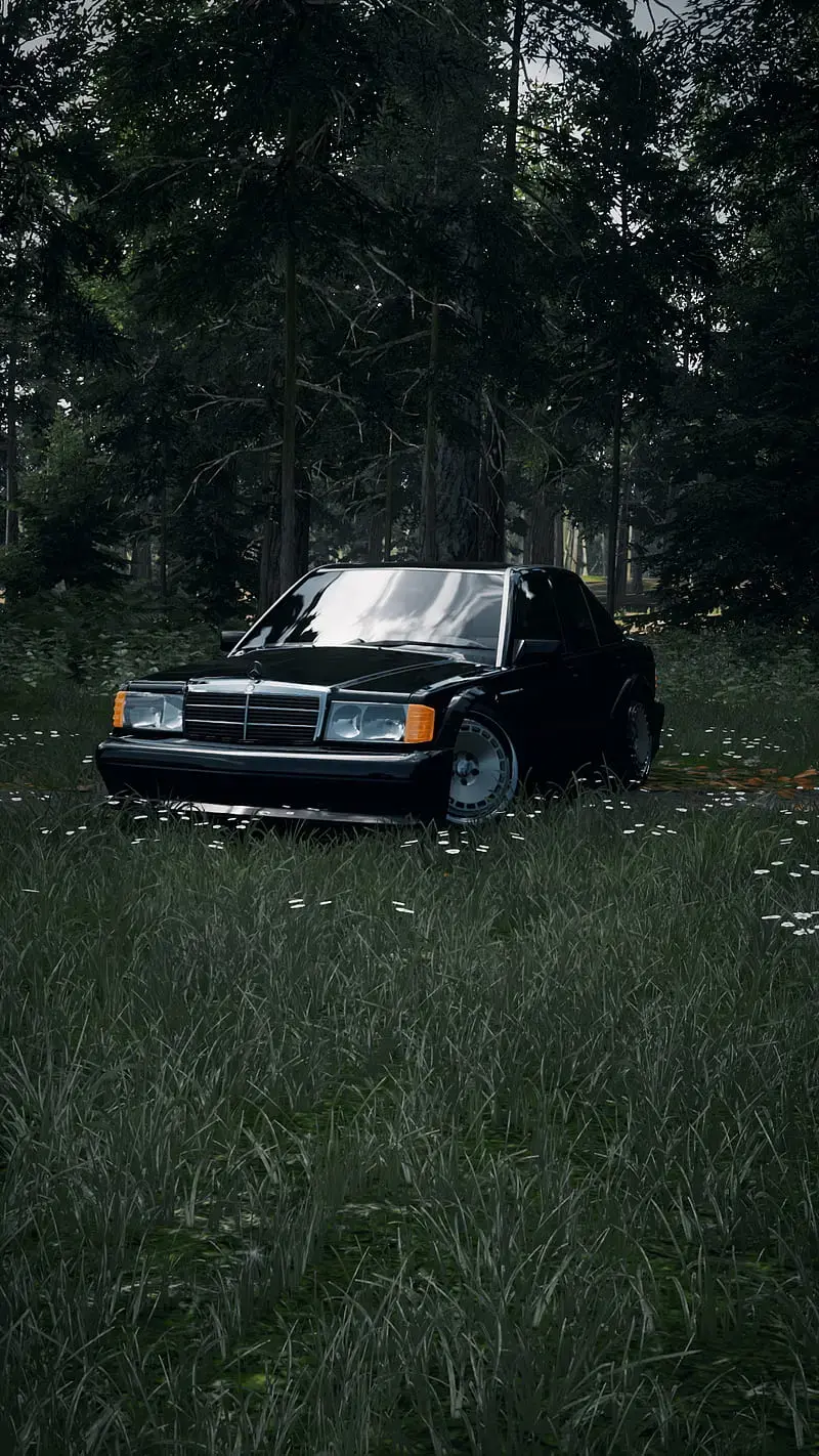 Kết hợp cổ điển và hiện đại trong Mercedes-Benz E-Class Classic Car, biểu tượng thời gian.