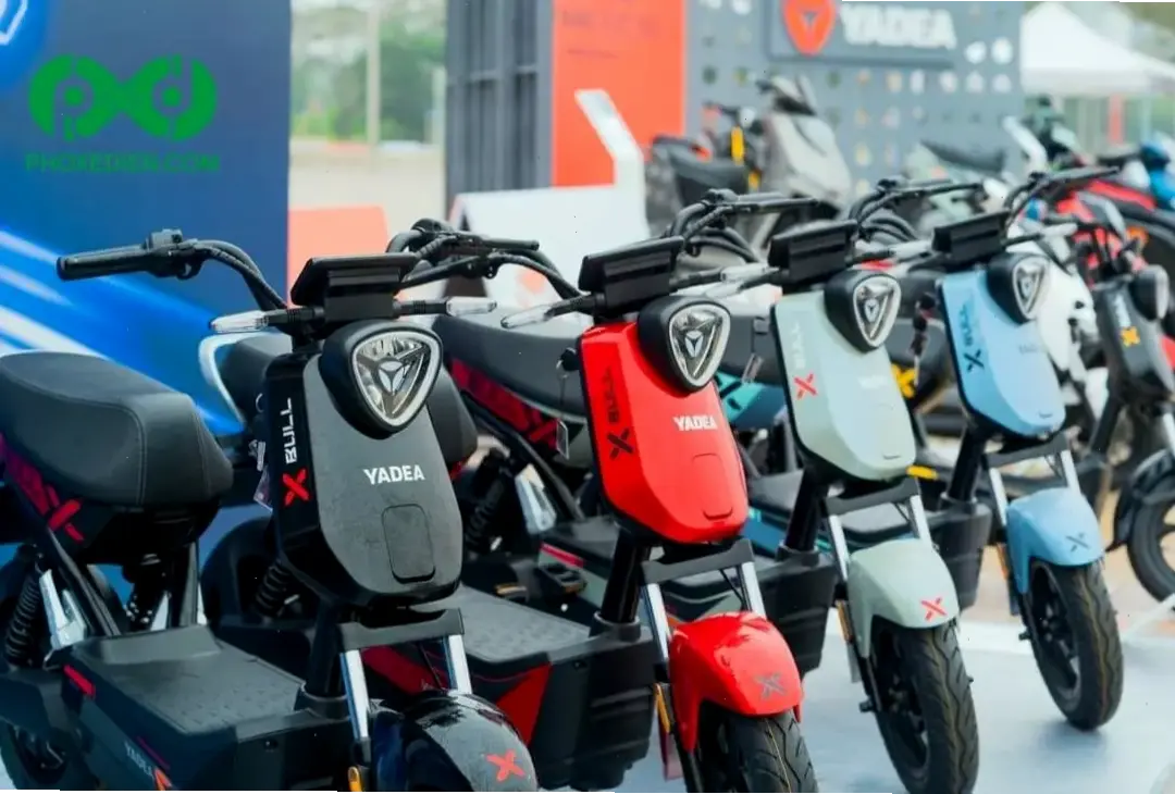 Khám phá Yadea X-Bull Electric Scooter 2025 với động cơ mạnh mẽ và thiết kế tiên tiến cho hành trình xanh!