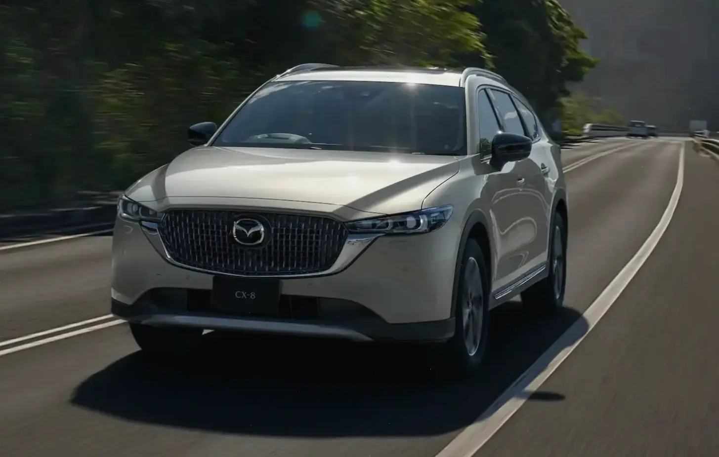 Mazda CX-8 7 Seater SUV hoàn hảo cho gia đình với không gian rộng rãi và tiện nghi cao cấp cho mọi chuyến đi!