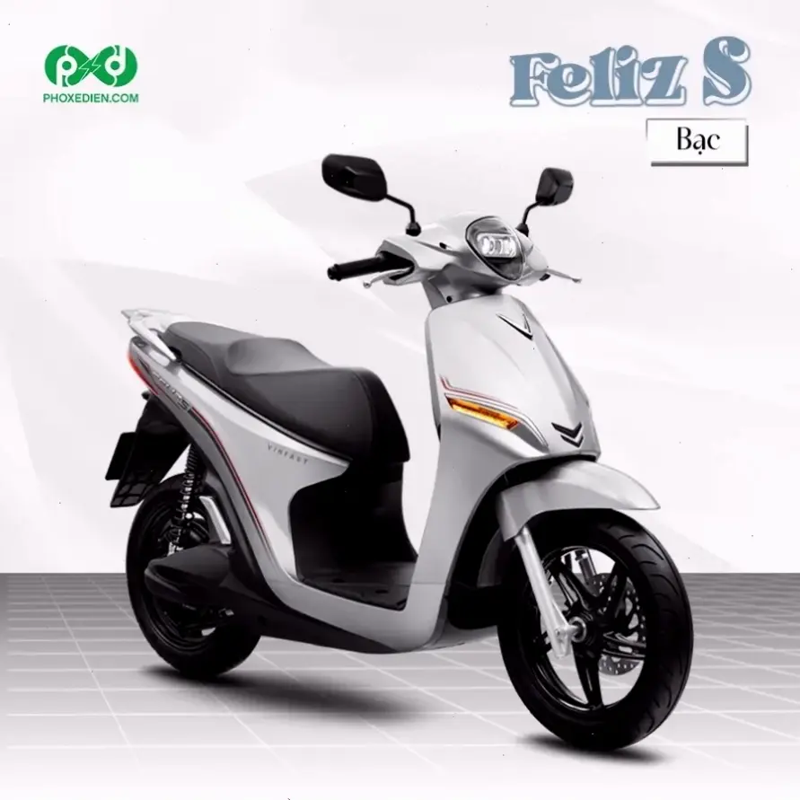 Trải nghiệm VinFast Feliz S Motorcycle: Hiệu suất mạnh mẽ, thiết kế phong cách, mang đến sự tự do di chuyển hàng ngày.