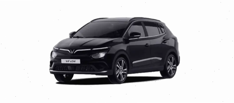 VinFast VF e34 Compact SUV: SUV điện nhỏ gọn, linh hoạt và mạnh mẽ, phù hợp cho mọi hành trình hàng ngày.