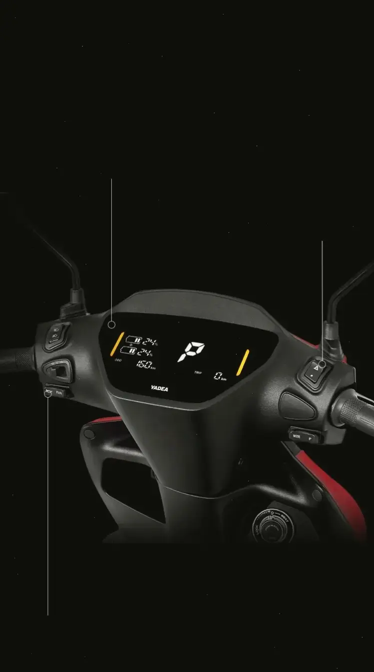 Yadea Voltguard Battery Range mang khoảng cách di chuyển xa, sạc nhanh và không lo hết pin!