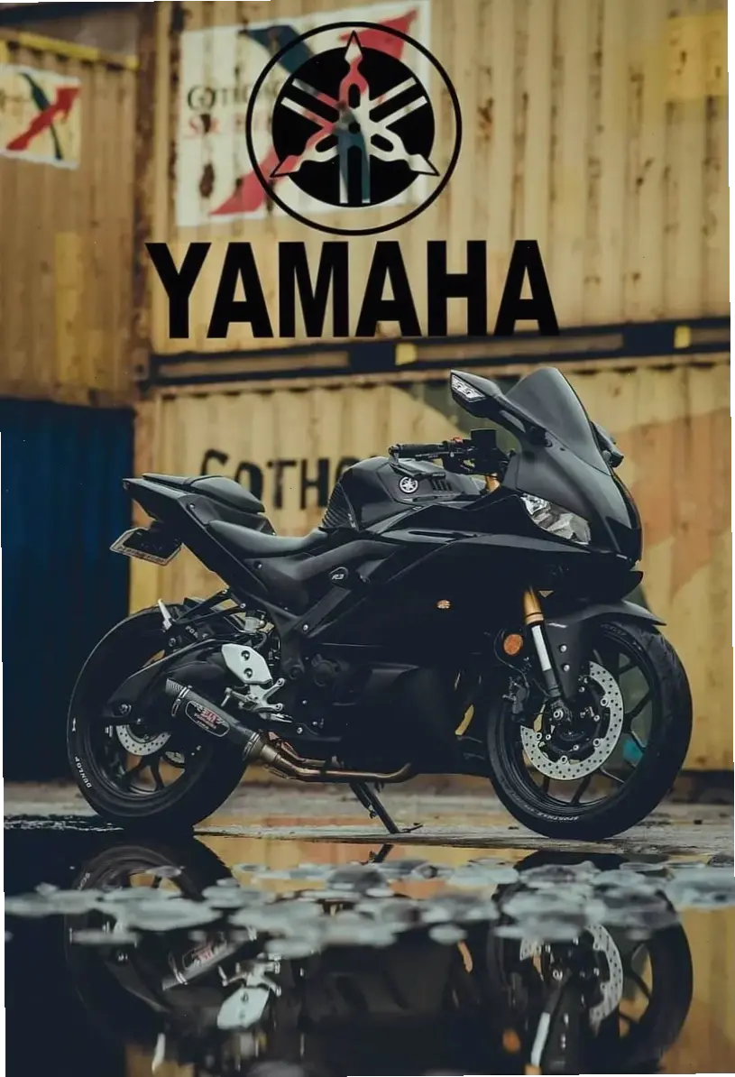 Yamaha R3 Sport Bike với thiết kế thể thao, mang lại tốc độ và cảm giác lái xe phấn khích.