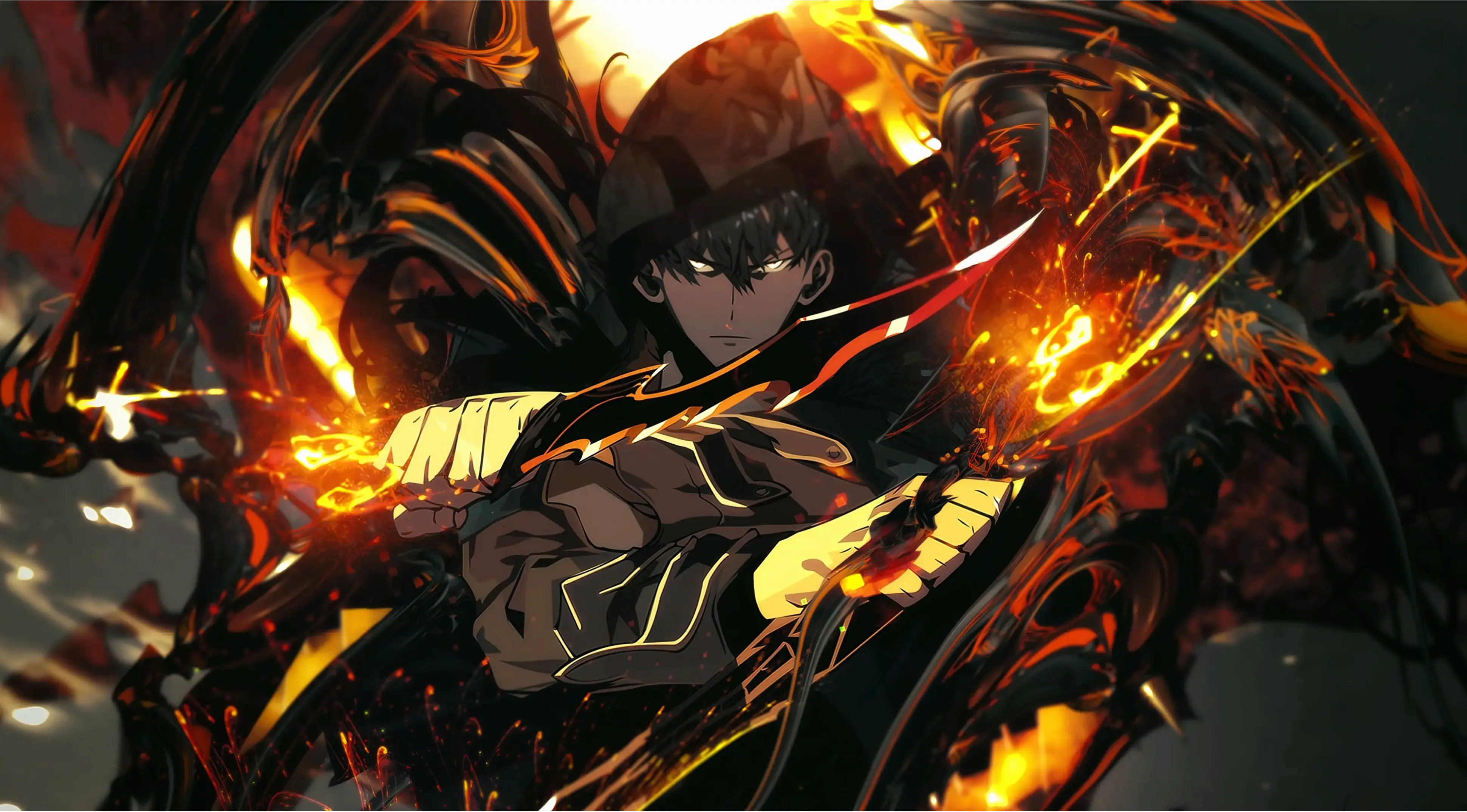 Ảnh Sung Jin Woo 4k: Hình ảnh đẹp mắt, độ phân giải cao cho người yêu thích anime!