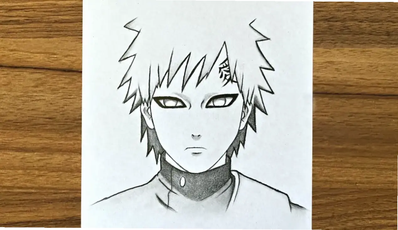 Anime Gaara: Hình ảnh sống động của nhân vật yêu thích, từ cậu bé cô đơn đến anh hùng làng Cát!