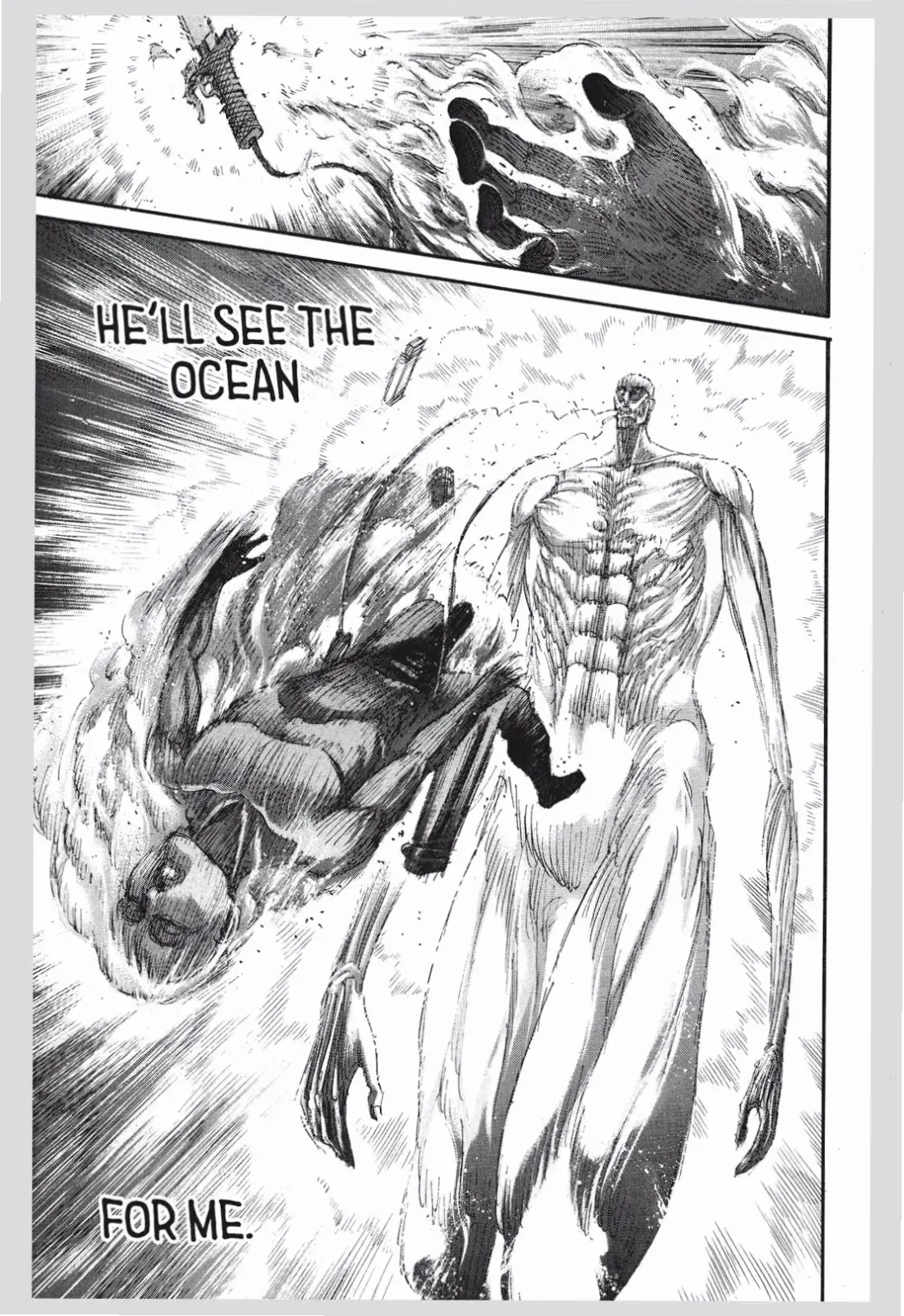 Armin die? Trong series, anh ấy không chết và tiếp tục câu chuyện.