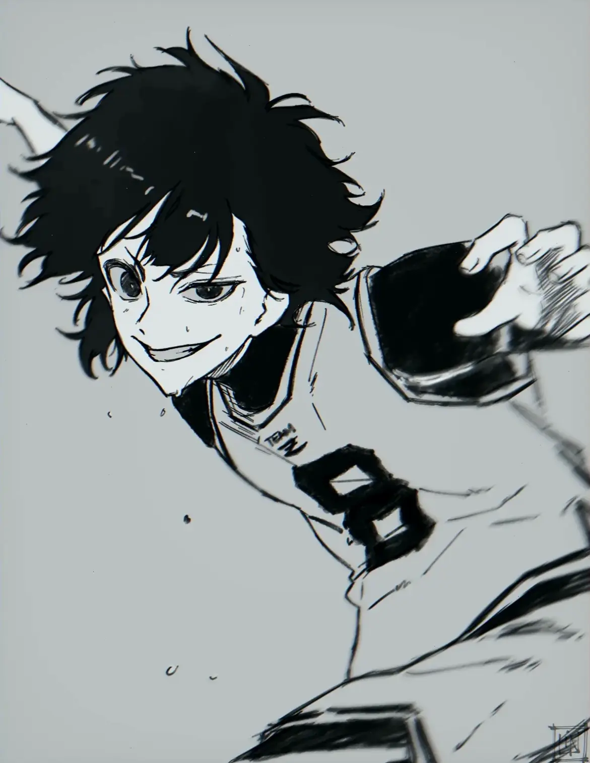 Bachira ngầu với phong cách mạnh mẽ, truyền cảm hứng cho fan yêu thích nhân vật này.