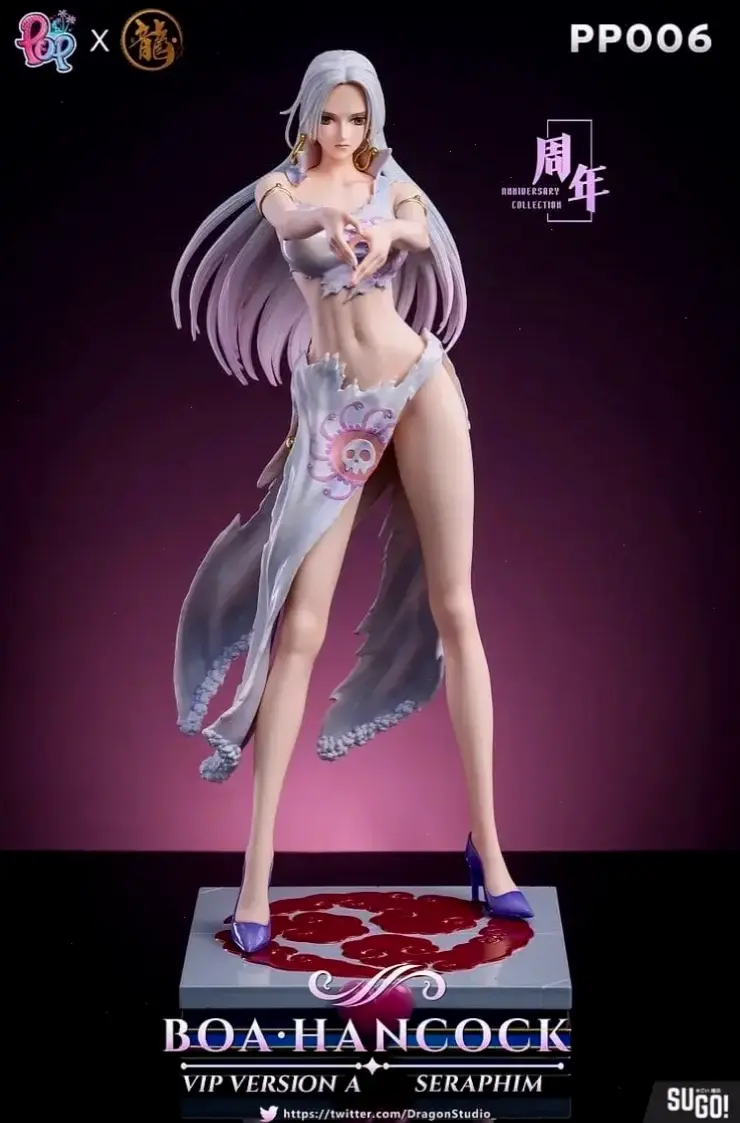 Boa Hancock 18: Sự quyến rũ trưởng thành của nữ hoàng, mang nét gợi cảm đầy mê hoặc trong One Piece.